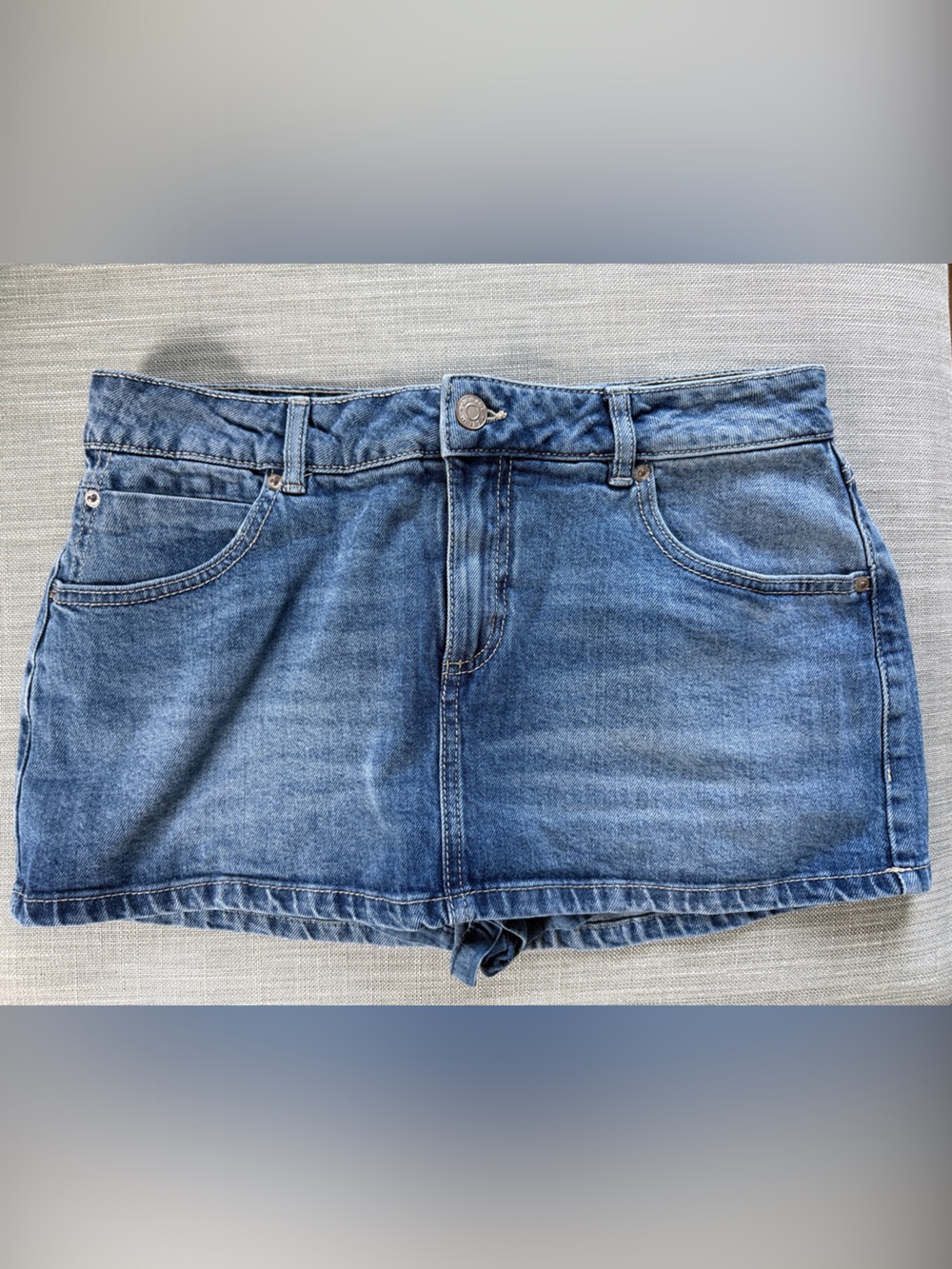 Garage Women's medium micro Jean Skirt